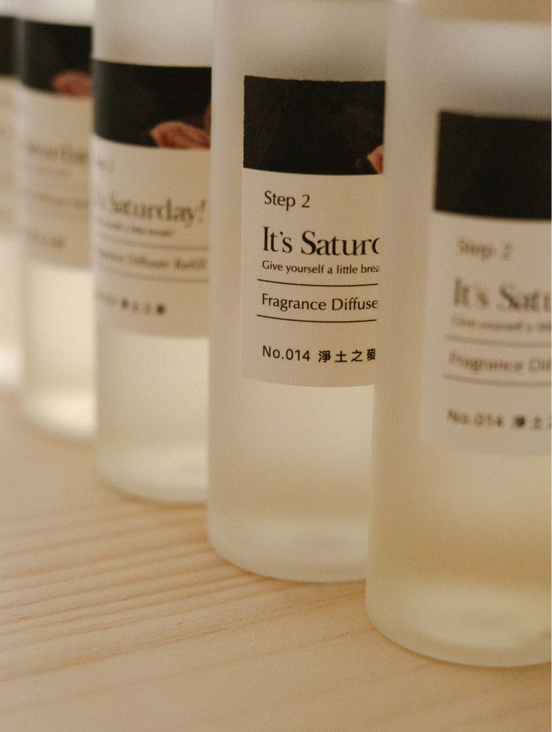 七夕情人節限定品 【 It's Sat x 浪花聯名款 】桌花擴香組 x 手工水泥杯